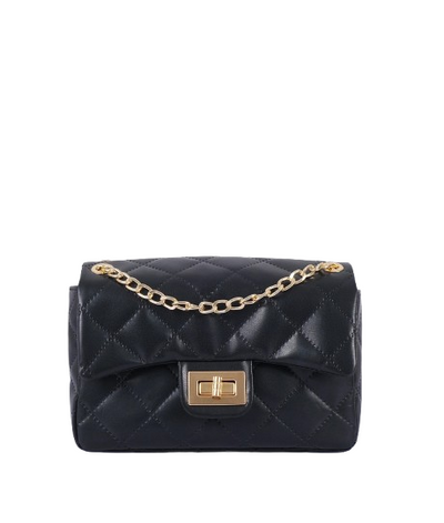 Bag Crush quilted mini bag with chain